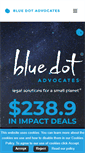 Mobile Screenshot of bluedotlaw.com